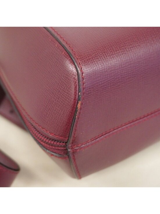 Cartier Backpack Must Leather Bordeaux Gold main image 5
